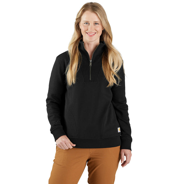 Carhartt 106451 Women's Tencel Fiber Series Relaxed Fit Half Zip Sweatshirt