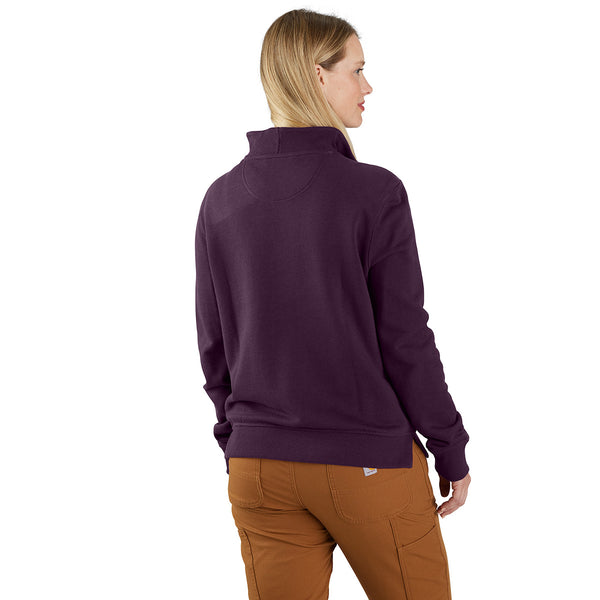 Carhartt 106451 Women's Tencel Fiber Series Relaxed Fit Half Zip Sweatshirt