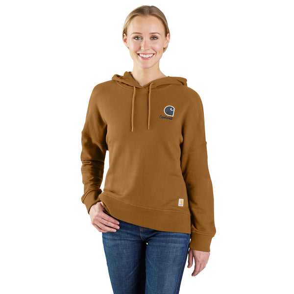 Carhartt 106479 Women's Tencel Fiber Series Graphic Hooded Sweatshirt