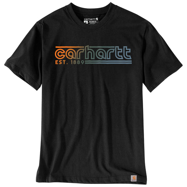 Carhartt 106538 Men's Relaxed Fit Lightweight Short-Sleeve Logo Graphic T-Shirt