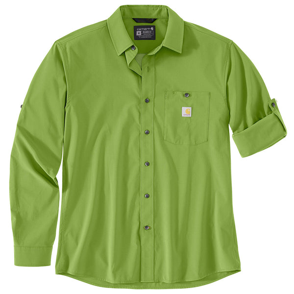 Carhartt 106552 Men's Force Sun Defender Relaxed Fit Lightweight LS Shirt