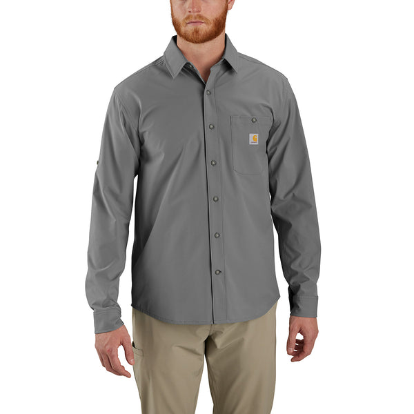 Carhartt 106552 Men's Force Sun Defender Relaxed Fit Lightweight LS Shirt