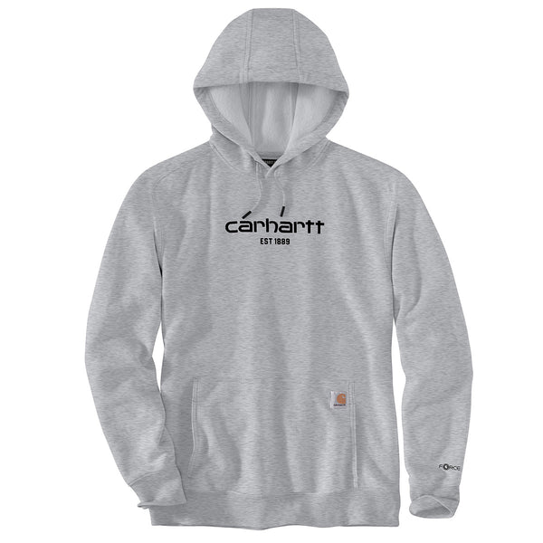 Carhartt 106655 Men's Force Relaxed Fit Lightweight Logo Graphic Sweatshirt