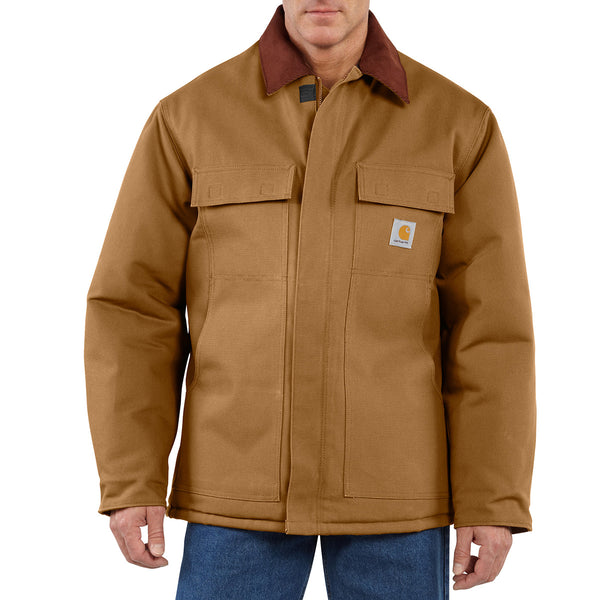 Carhartt 106674 Men's C003 Loose Fit Firm Duck Insulated Traditional Coat