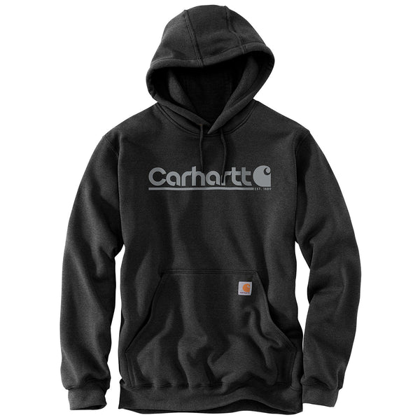 Carhartt 106793 Men's Rain Defender Loose Fit Midweight Logo Graphic Sweatshirt