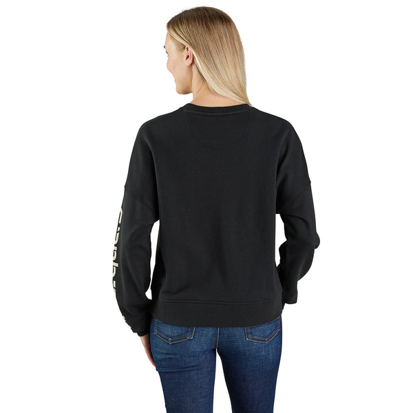 Carhartt 106890 Women's Tencel Fiber Series Loose Fit Sleeve Graphic Sweatshirt