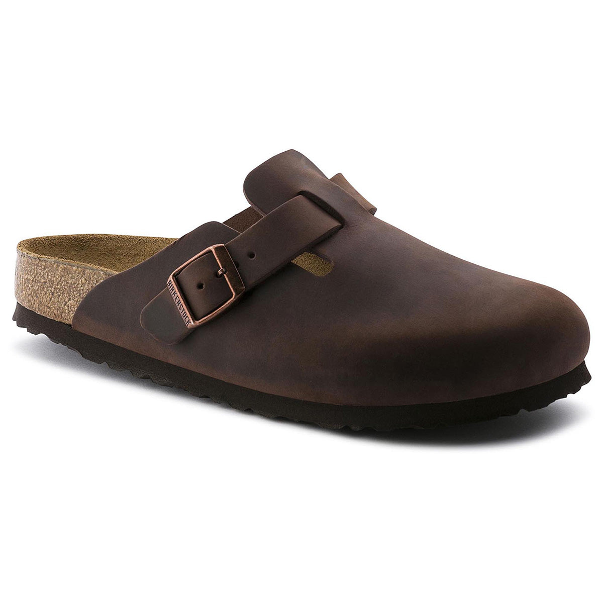 Birkenstock-Boston Soft Footbed Habana Oiled Leather-Narrow