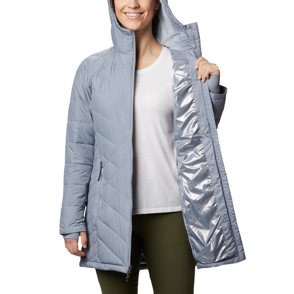 Columbia 1738161 Women's Heavenly Long Hooded Jacket