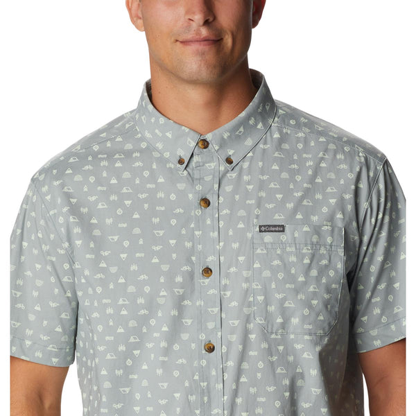 Columbia 1768931 Men's Rapid Rivers Printed Short Sleeve Shirt