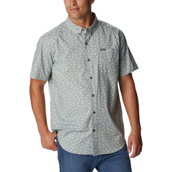 Columbia 1768931 Men's Rapid Rivers Printed Short Sleeve Shirt