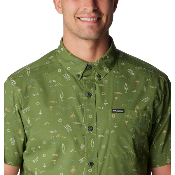 Columbia 1768931 Men's Rapid Rivers Printed Short Sleeve Shirt