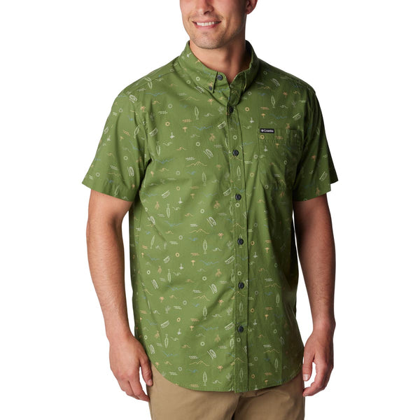 Columbia 1768931 Men's Rapid Rivers Printed Short Sleeve Shirt