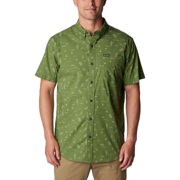 Columbia 1768931 Men's Rapid Rivers Printed Short Sleeve Shirt