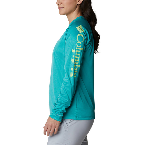 Columbia 1831861 Women's Tidal Tee Heather Long Sleeve