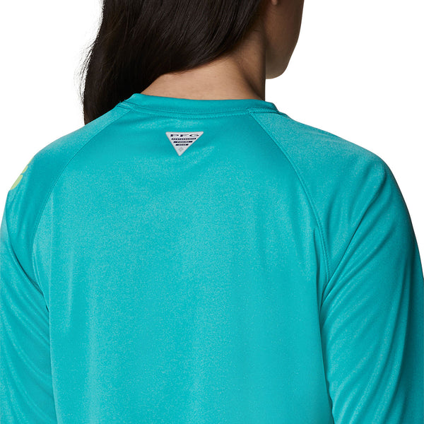 Columbia 1831861 Women's Tidal Tee Heather Long Sleeve