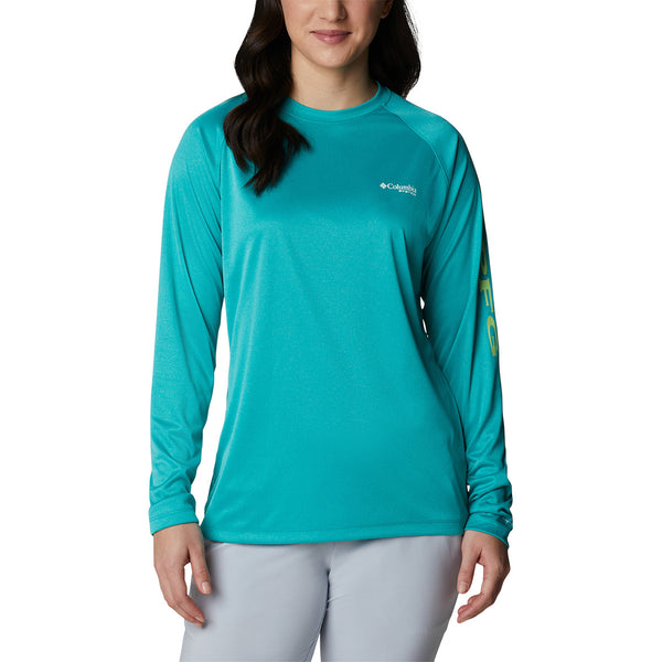 Columbia 1831861 Women's Tidal Tee Heather Long Sleeve