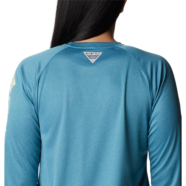 Columbia 1831861 Women's Tidal Tee Heather Long Sleeve