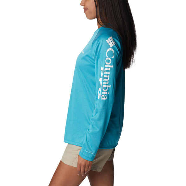 Columbia 1831861 Women's Tidal Tee Heather Long Sleeve