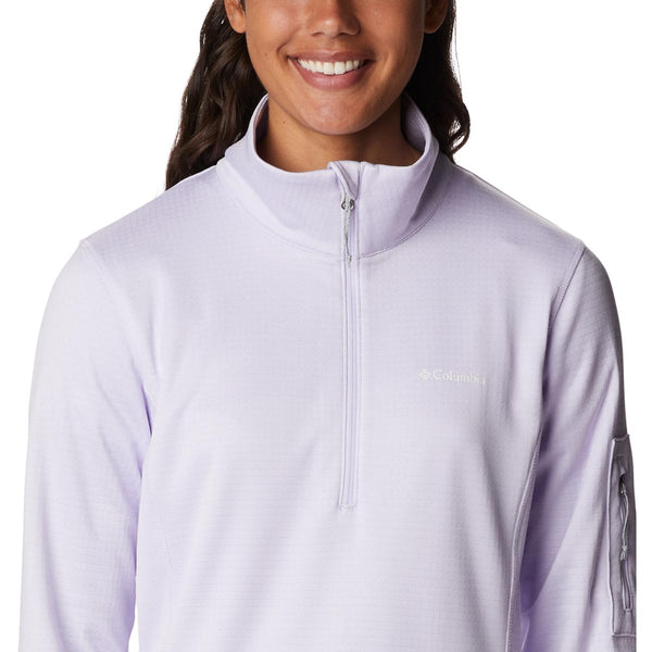 Columbia 1959701 Women's Park View Grid Fleece Half Zip