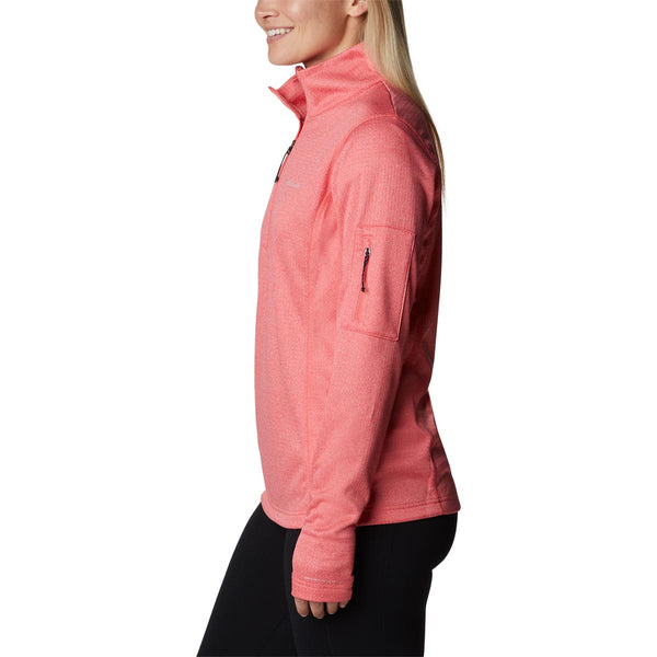 Columbia 1959701 Women's Park View Grid Fleece Half Zip