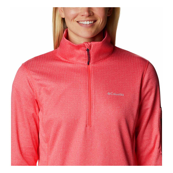 Columbia 1959701 Women's Park View Grid Fleece Half Zip