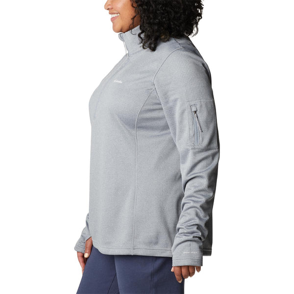 Columbia 1959701 Women's Park View Grid Fleece Half Zip