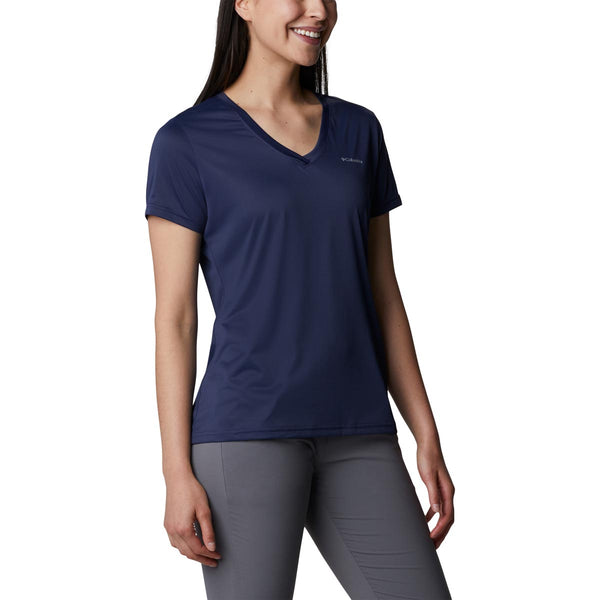 Columbia 1991561 Women's Hike Short Sleeve Vee