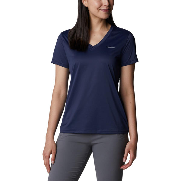 Columbia 1991561 Women's Hike Short Sleeve Vee