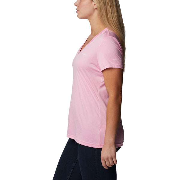 Columbia 1991561 Women's Hike Short Sleeve Vee