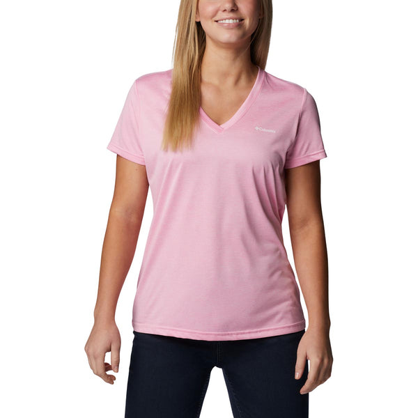 Columbia 1991561 Women's Hike Short Sleeve Vee