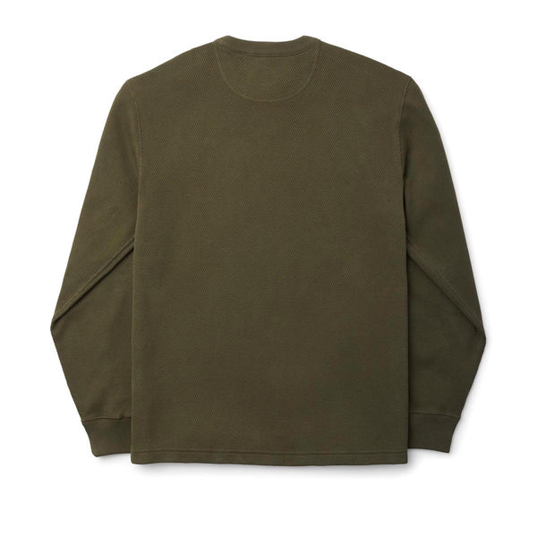 Filson 20067706 Men's Waffle Knit Thermal Crewneck