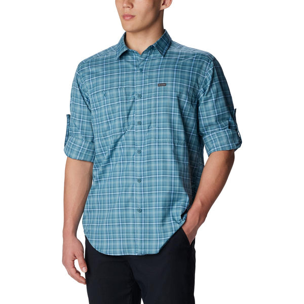 Columbia 2012941 Men's Silver Ridge Utility Lite Plaid Long Sleeve