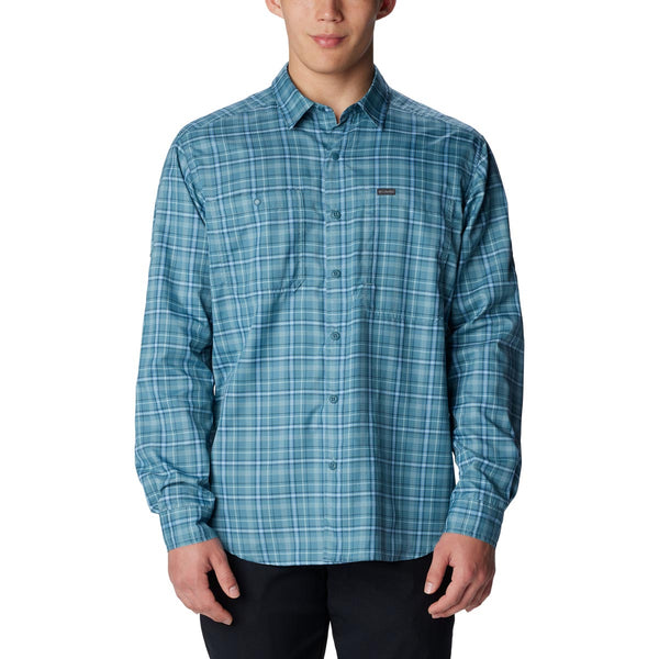 Columbia 2012941 Men's Silver Ridge Utility Lite Plaid Long Sleeve