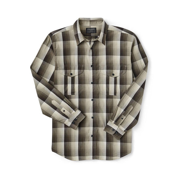 Filson 20189133 Men's Washed Feather Cloth Shirt