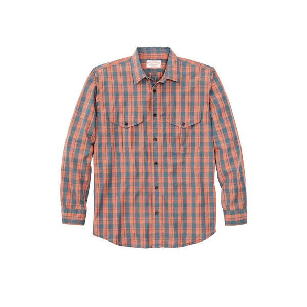 Filson 20189133 Men's Washed Feather Cloth Shirt