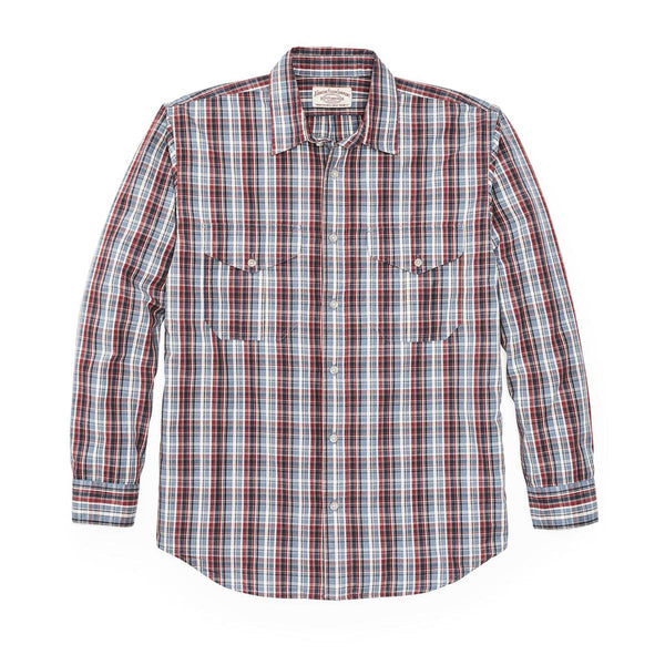 Filson 20189133 Men's Washed Feather Cloth Shirt