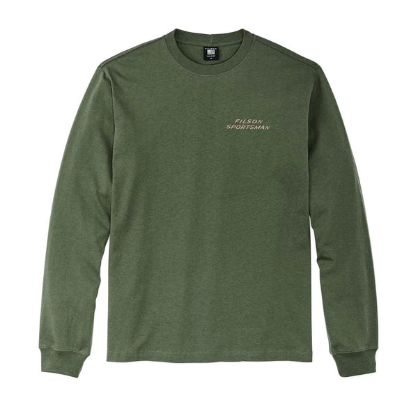 Filson 20263539 Men's Long Sleeve Pioneer Graphic T-Shirt