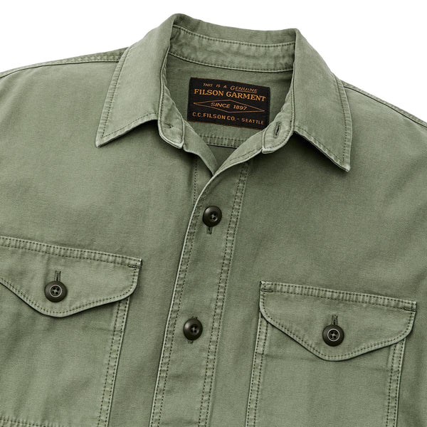 Filson 20277936 Men's Field Jac-Shirt-Reverse Sateen