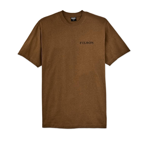 Filson 20277963 Men's Frontier Graphic T-Shirt-Faded Earth Deer