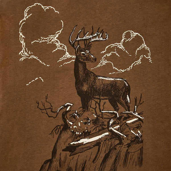 Filson 20277963 Men's Frontier Graphic T-Shirt-Faded Earth Deer