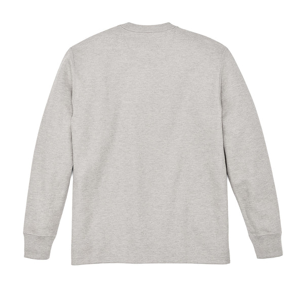 Filson 20288128 Men's Waffle Knit Thermal Crew-Light Gray Heather