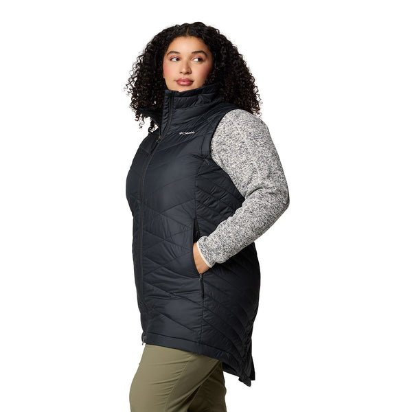 Columbia 2089192 Women's Heavenly II Long Vest - Plus Sizes