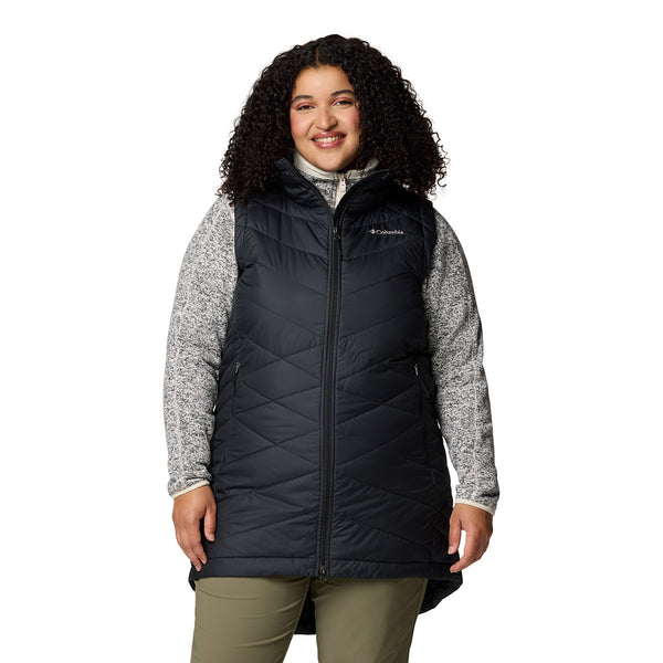 Columbia 2089192 Women's Heavenly II Long Vest - Plus Sizes