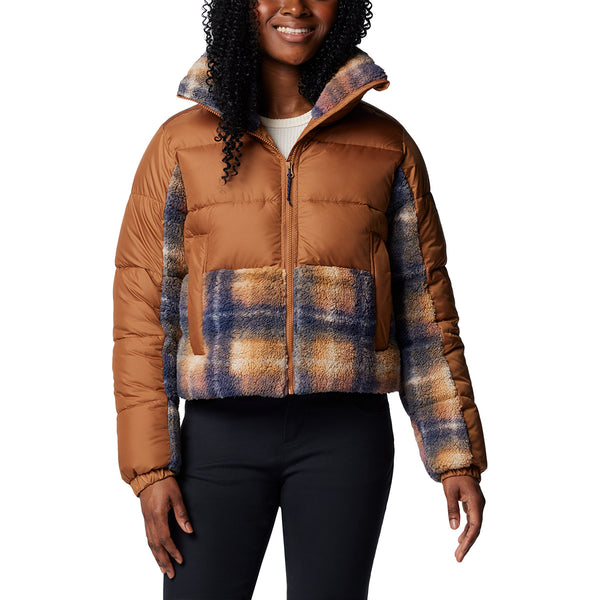 Columbia 2093101 Women's Leadbetter Point II Print Sherpa Hybrid