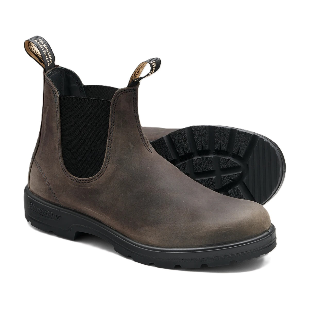 靴 Blundstone Black Premium Waterproof Leather High Top Boots, Women's
