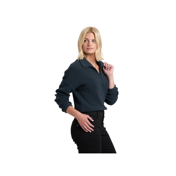 Kuhl 4077 Women's Norda Quarter Zip Sweater