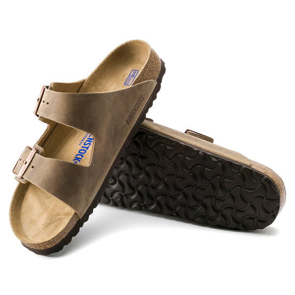 Birkenstock 552811 Arizona Soft Footbed Tobacco Oiled Leather