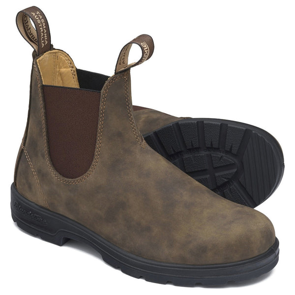 Blundstone 585 Classic Chelsea Boots - Rustic Brown