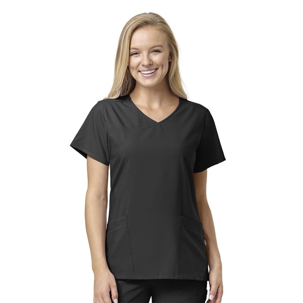 Wink Scrubs 6755 Women's Y-Neck Wrap Top