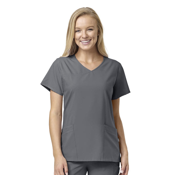 Wink Scrubs 6755 Women's Y-Neck Wrap Top